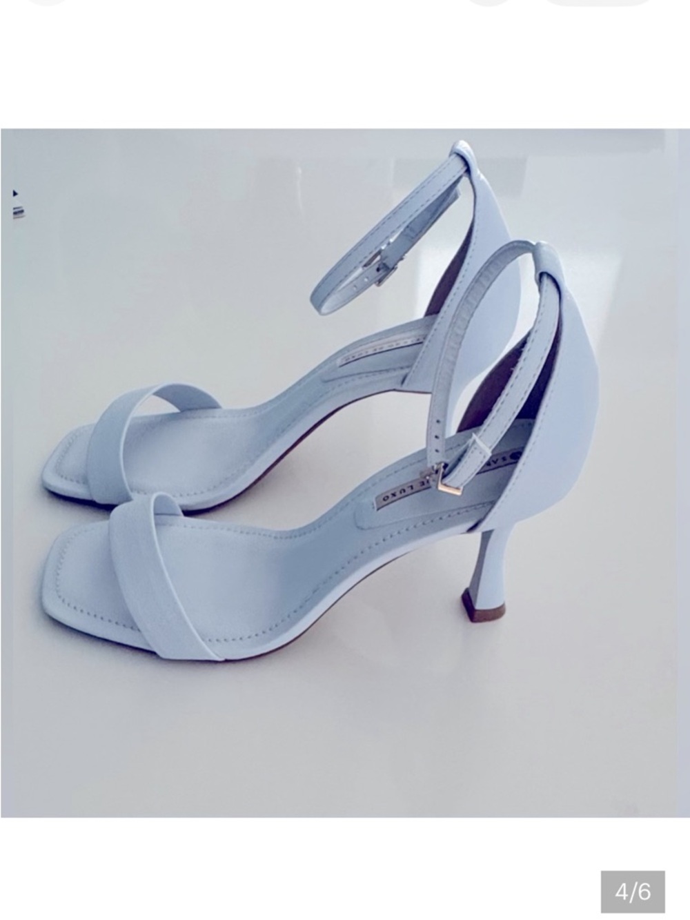 Ankle-Strap Stiletto Heels Sandals